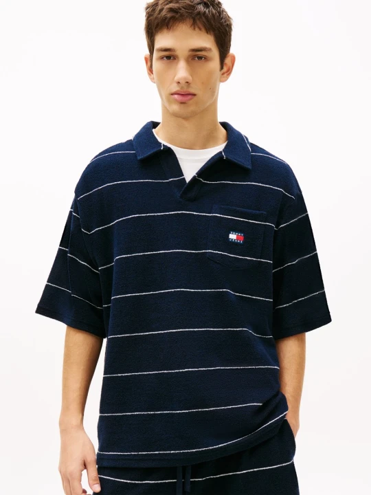Zdjęcie produktu Tommy Jeans koszulka polo Mężczyźni niebieski