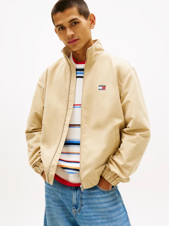 Zdjęcie produktu Tommy Jeans kurtka przejściowa Mężczyźni beżowy