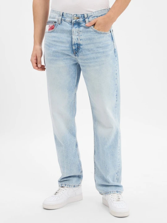 Zdjęcie produktu Tommy Jeans jeansy o prostym kroju - Otis Mężczyźni Bawełna niebieski