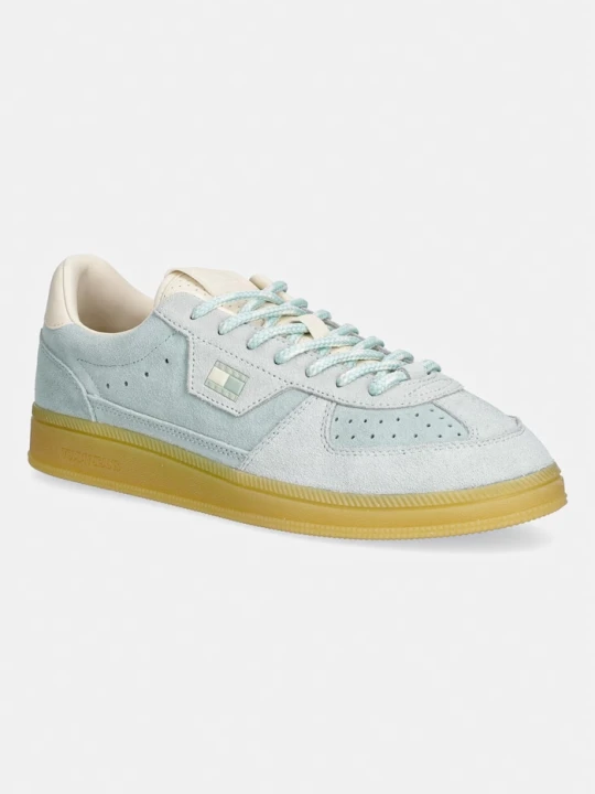 Zdjęcie produktu Tommy Jeans MU THE GREENWICH EDGE SUEDE sneakersy damskie zamszowe niebieski