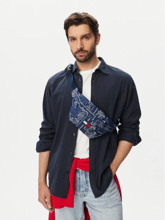 Zdjęcie produktu Tommy Jeans Nerka Tjm Ess Daily Bandana Bumbag AM0AM14350 Niebieski