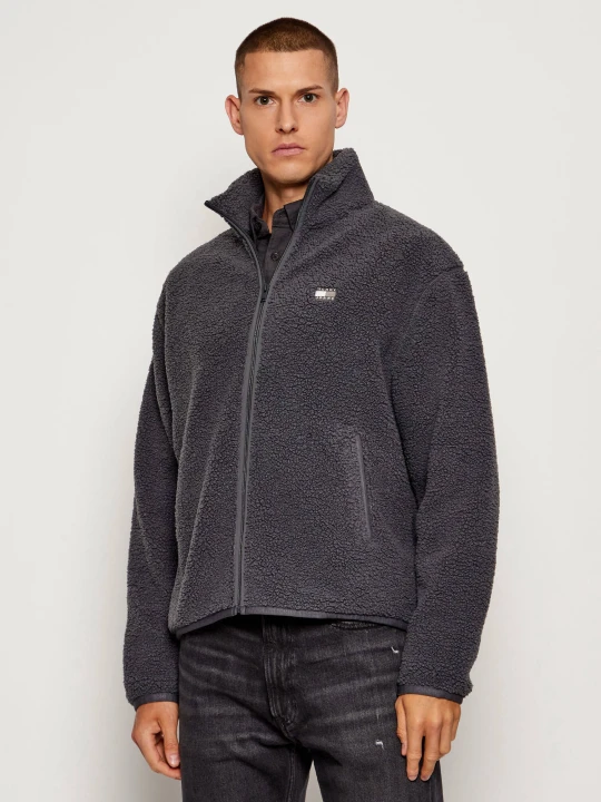 Zdjęcie produktu Tommy Jeans Ocieplana bluza | Relaxed fit grafitowy