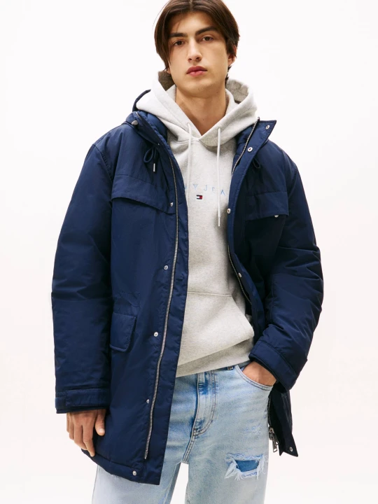 Zdjęcie produktu Tommy Jeans Parka CITY READY | Regular Fit granatowy