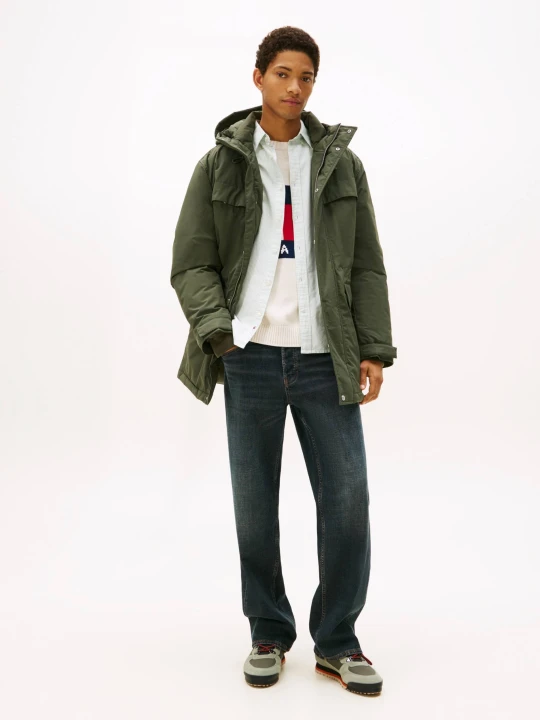 Zdjęcie produktu Tommy Jeans Parka CITY READY | Regular Fit zielony