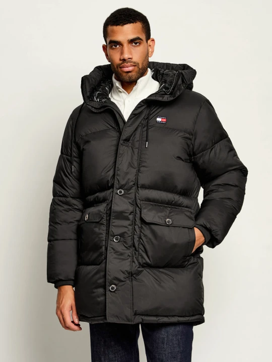 Zdjęcie produktu Tommy Jeans Parka | Relaxed fit czarny