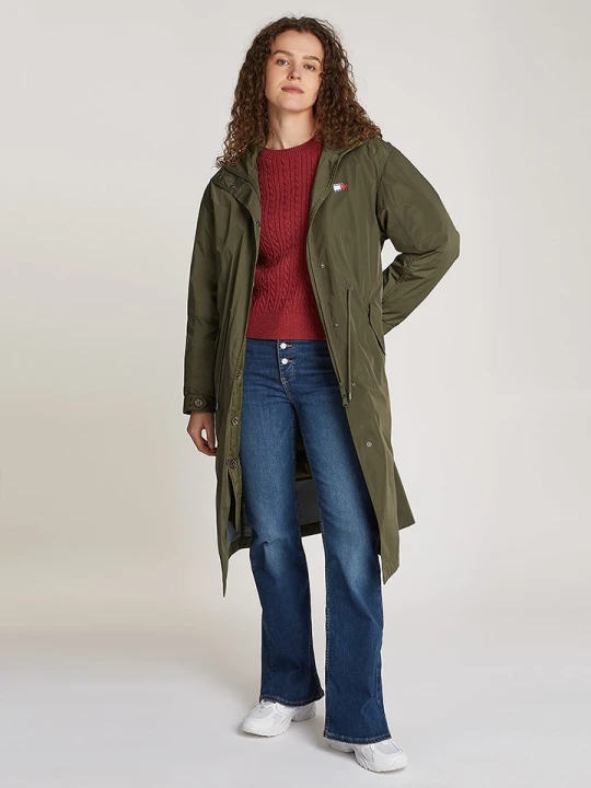 Zdjęcie produktu TOMMY JEANS Płaszcz przejściowy w kolorze khaki rozmiar: XL