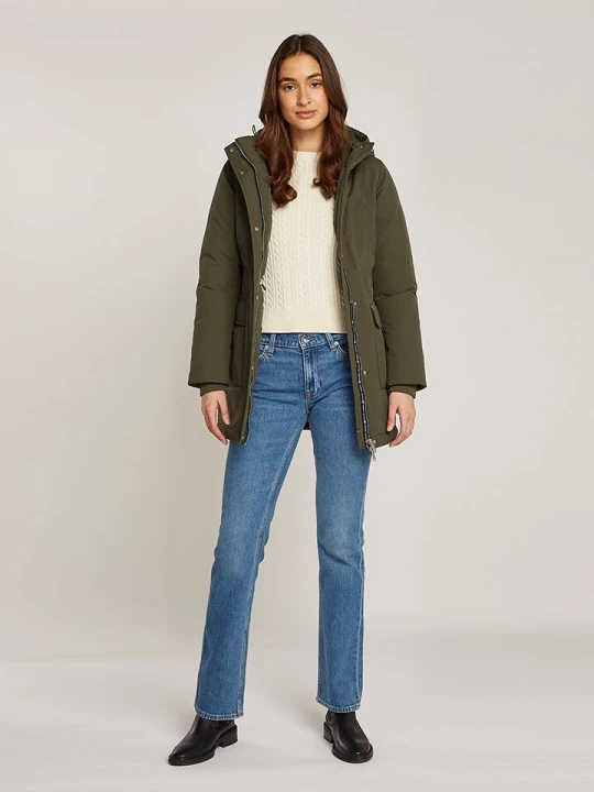 Zdjęcie produktu TOMMY JEANS Płaszcz przejściowy w kolorze khaki rozmiar: L