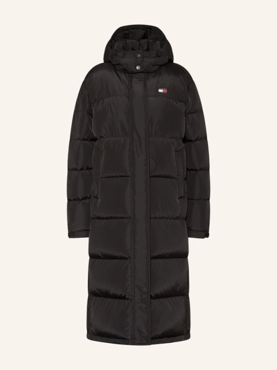 Zdjęcie produktu Tommy Jeans Płaszcz Puchowy Z Odpinanym Kapturem schwarz CZARNY