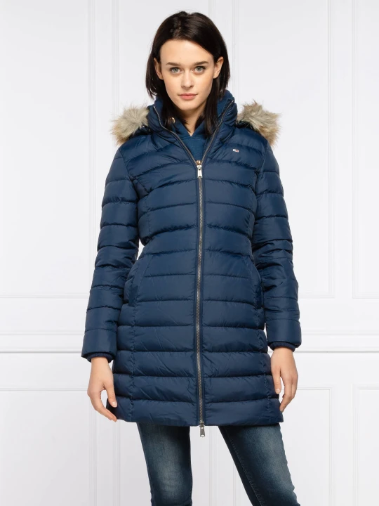 Zdjęcie produktu Tommy Jeans Płaszcz TJW ESSENTIAL granatowy