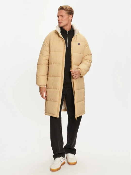 Zdjęcie produktu Tommy Jeans Kurtka zimowa DM0DM20604 Beżowy Regular Fit