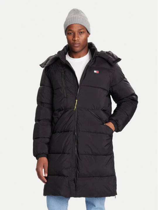 Zdjęcie produktu Tommy Jeans Kurtka zimowa DM0DM22256 Czarny Regular Fit
