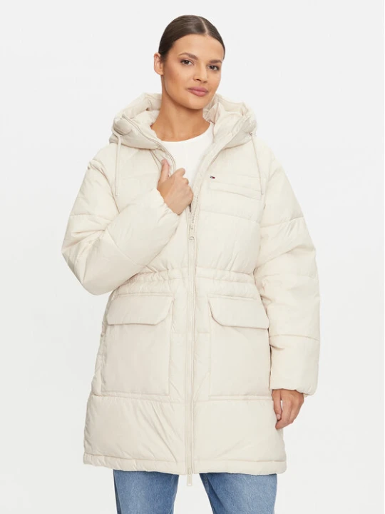 Zdjęcie produktu Tommy Jeans Kurtka zimowa Vail DW0DW18842 Beżowy Regular Fit