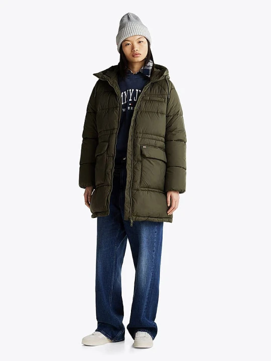 Zdjęcie produktu TOMMY JEANS Płaszcz zimowy w kolorze khaki rozmiar: XL