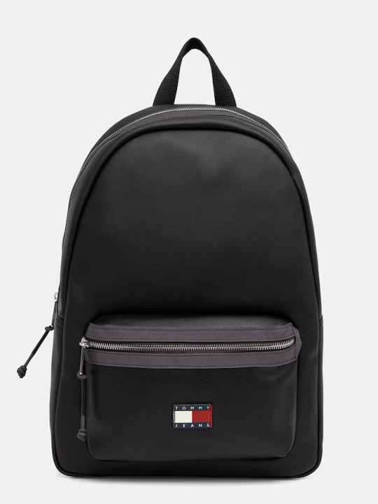 Zdjęcie produktu Tommy Jeans plecak męski z imitacji skóry czarny