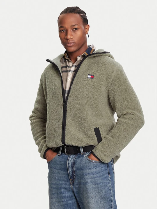 Zdjęcie produktu Tommy Jeans Polar DM0DM19224 Zielony Regular Fit