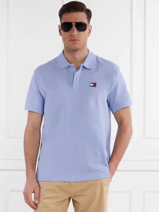 Zdjęcie produktu Tommy Jeans Polo Badge | Regular Fit błękitny