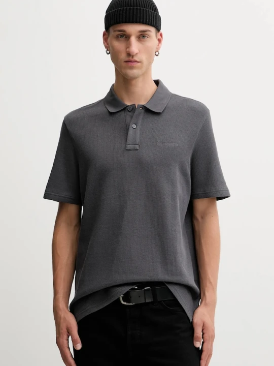 Zdjęcie produktu Tommy Jeans polo bawełniane szary