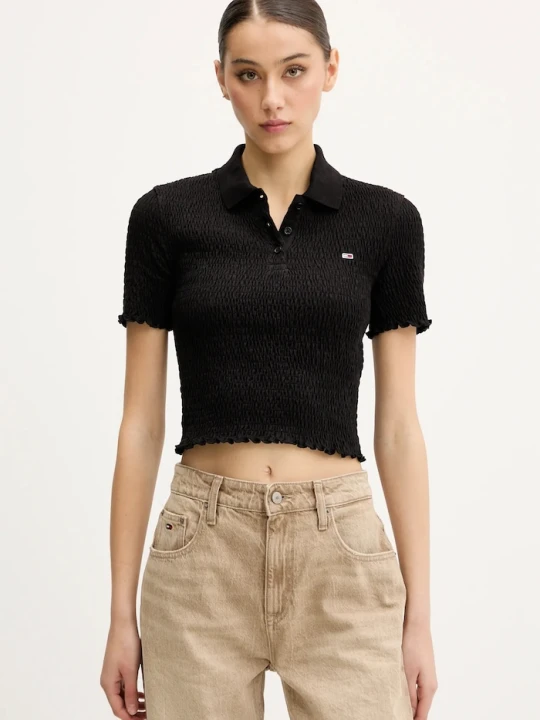 Zdjęcie produktu Tommy Jeans polo czarny