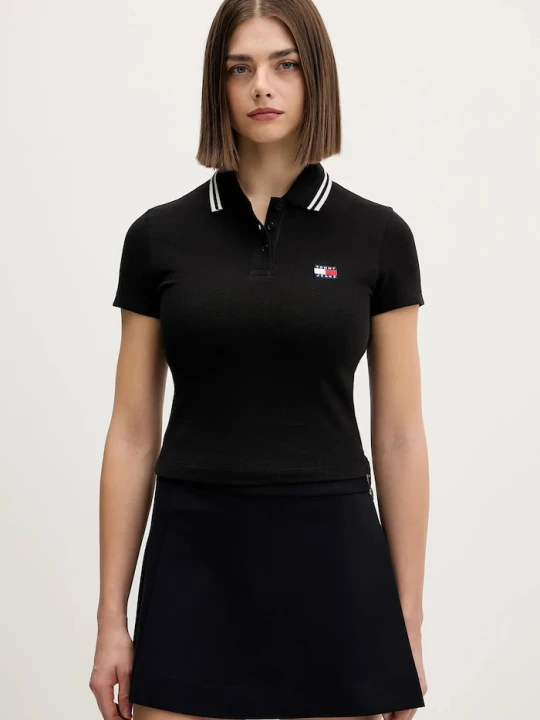 Zdjęcie produktu Tommy Jeans polo czarny