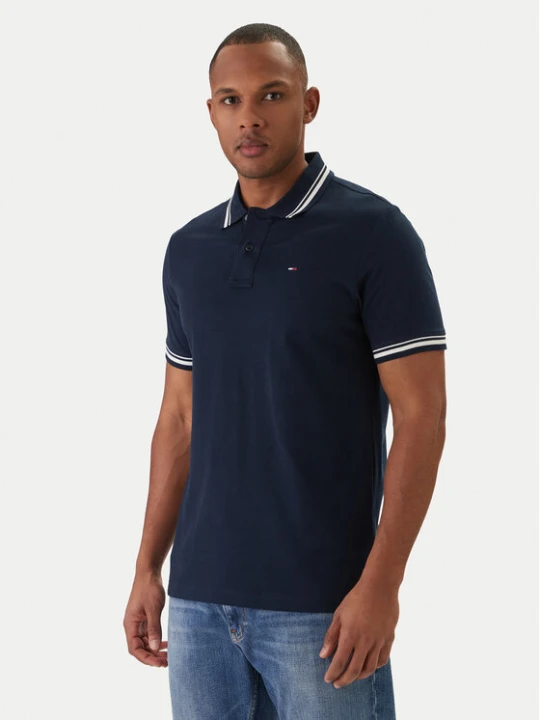 Zdjęcie produktu Tommy Jeans Polo DM0DM22700 Granatowy Regular Fit