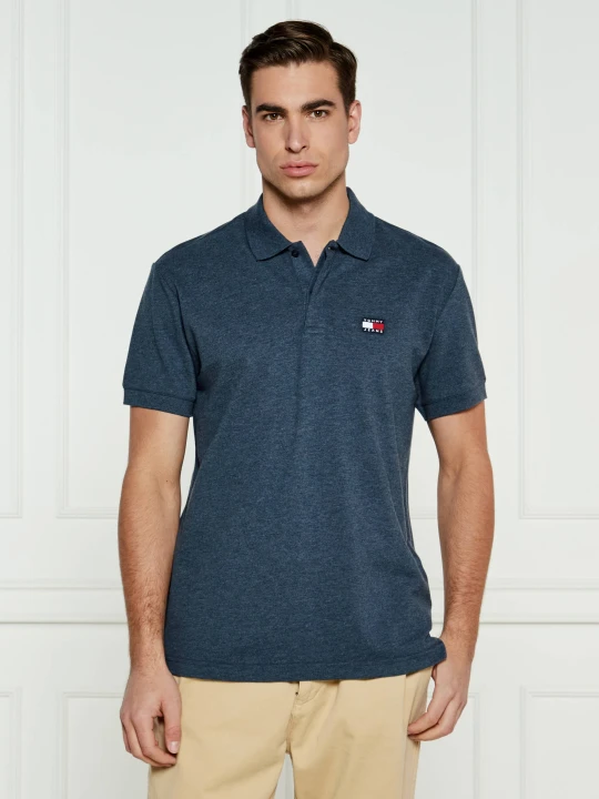 Zdjęcie produktu Tommy Jeans Polo Heather | Regular Fit granatowy