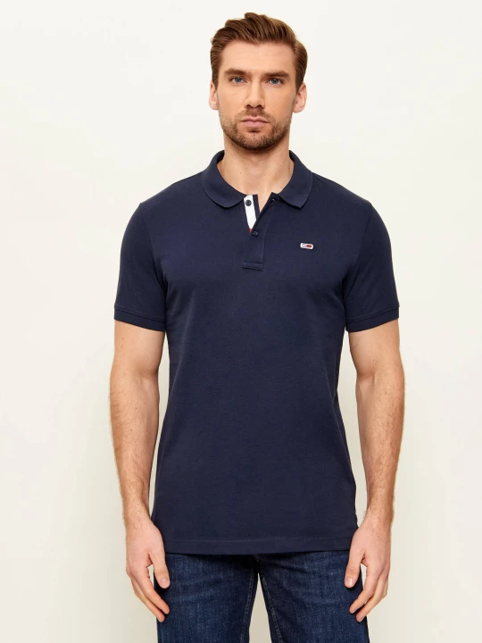 Zdjęcie produktu Tommy Jeans Polo PLACKET | Slim Fit granatowy