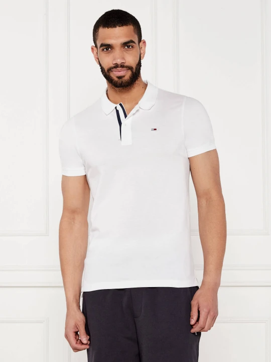 Zdjęcie produktu Tommy Jeans Polo PLACKET | Slim Fit biały