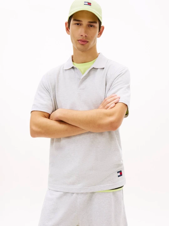 Zdjęcie produktu Tommy Jeans Polo | Regular Fit szary