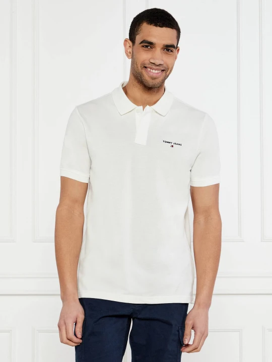 Zdjęcie produktu Tommy Jeans Polo | Regular Fit biały