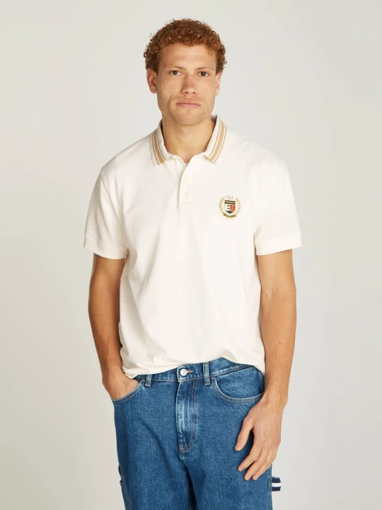 Zdjęcie produktu Tommy Jeans Polo | Regular Fit biały