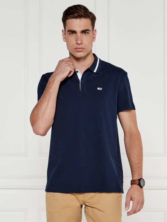 Zdjęcie produktu Tommy Jeans Polo | Regular Fit granatowy