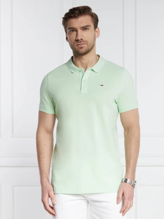 Zdjęcie produktu Tommy Jeans Polo | Regular Fit pistacjowy