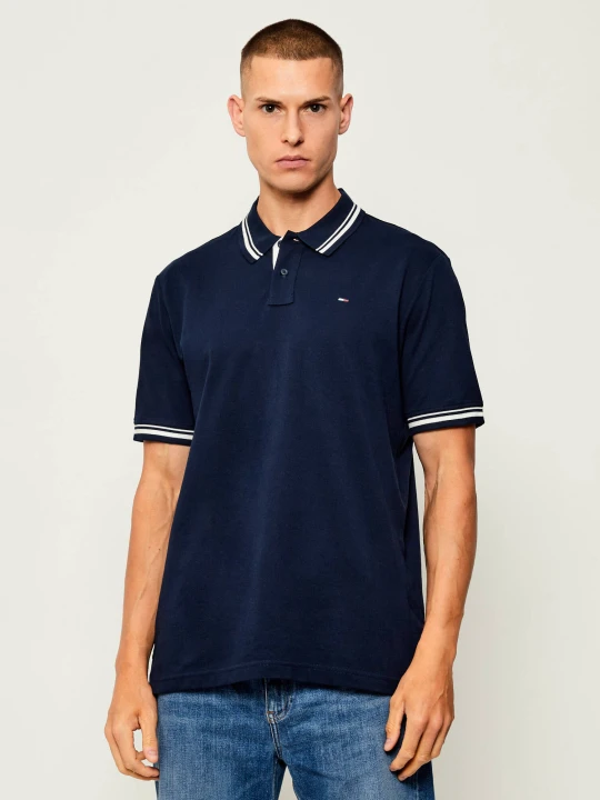 Zdjęcie produktu Tommy Jeans Polo | Regular Fit granatowy