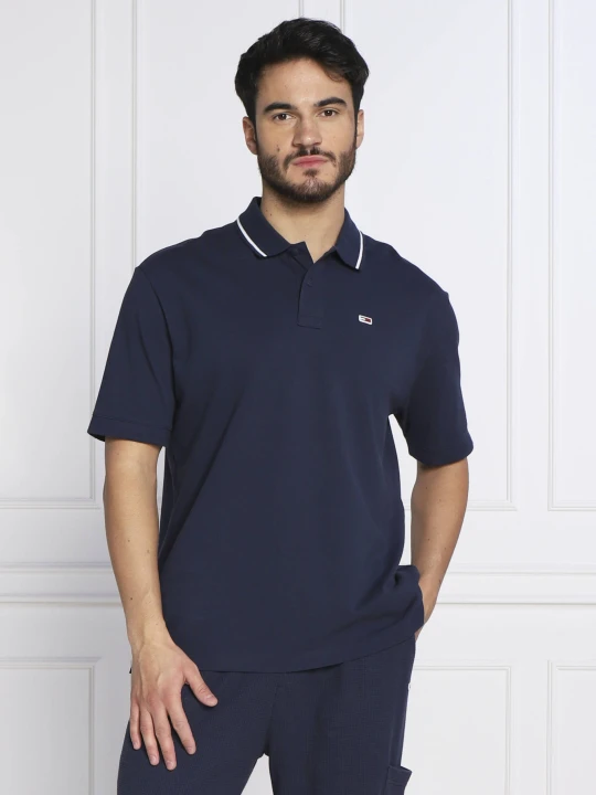 Zdjęcie produktu Tommy Jeans Polo SKATER MODERN | Regular Fit granatowy