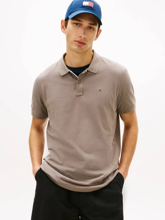 Zdjęcie produktu Tommy Jeans Polo | Slim Fit beżowy