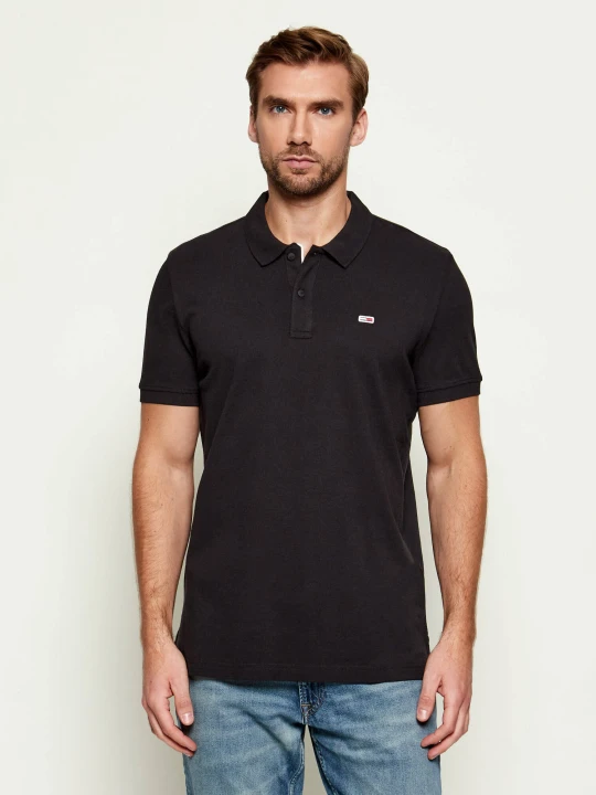 Zdjęcie produktu Tommy Jeans Polo | Slim Fit czarny