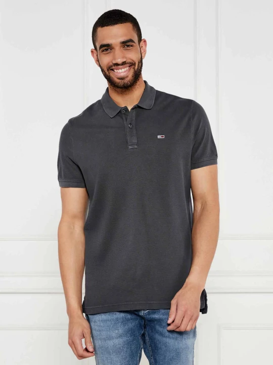 Zdjęcie produktu Tommy Jeans Polo | Slim Fit grafitowy