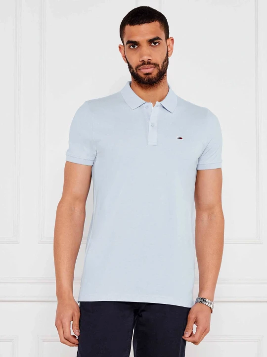 Zdjęcie produktu Tommy Jeans Polo | Slim Fit błękitny
