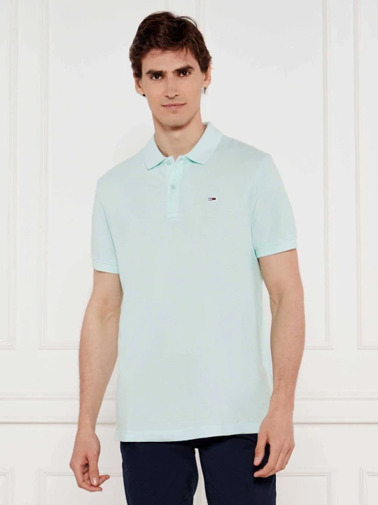 Zdjęcie produktu Tommy Jeans Polo | Slim Fit turkusowy