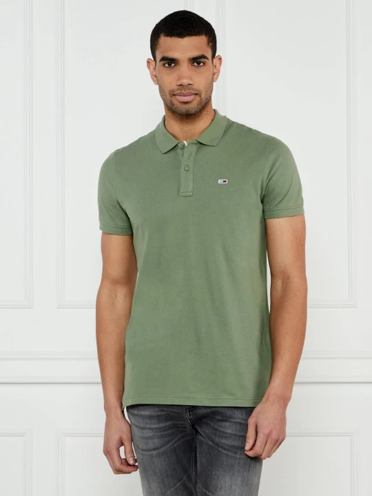 Zdjęcie produktu Tommy Jeans Polo | Slim Fit zielony