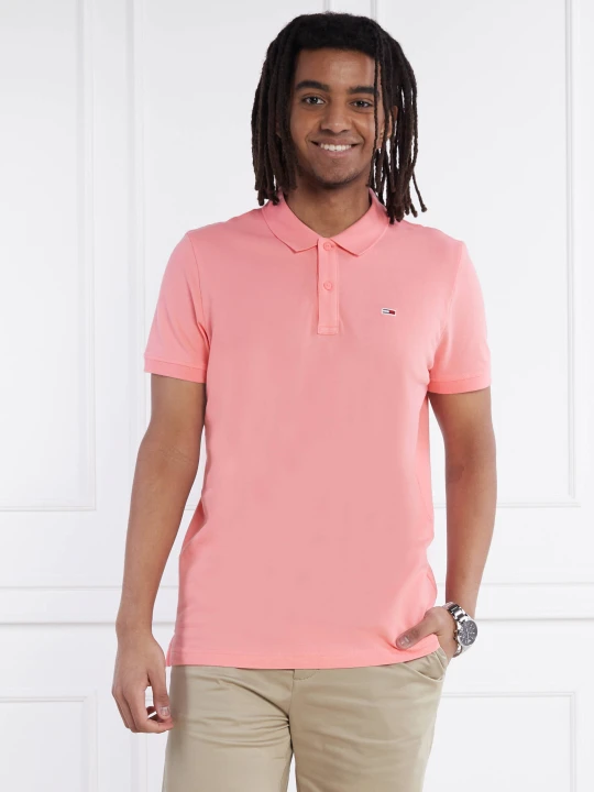 Zdjęcie produktu Tommy Jeans Polo | Slim Fit łososiowy