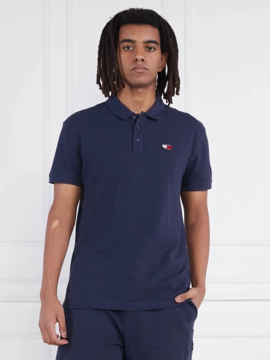 Zdjęcie produktu Tommy Jeans Polo TJM CLSC XS BADGE | Regular Fit granatowy