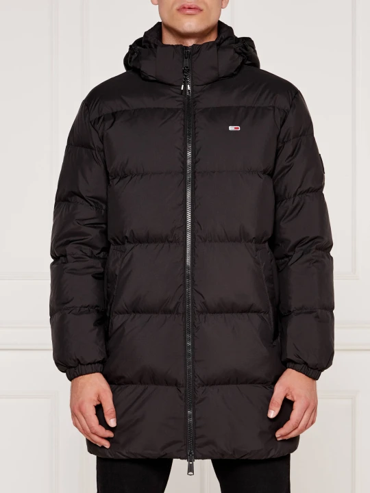 Zdjęcie produktu Tommy Jeans Puchowa kurtka Essential | Loose fit czarny