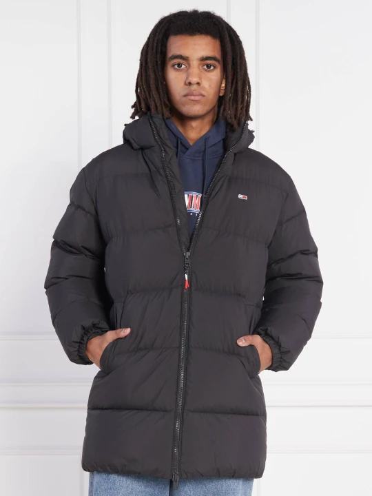 Zdjęcie produktu Tommy Jeans Puchowa kurtka ESSENTIAL | Regular Fit czarny