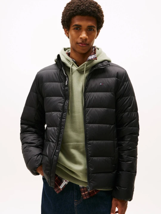 Zdjęcie produktu Tommy Jeans Puchowa kurtka | Regular Fit czarny