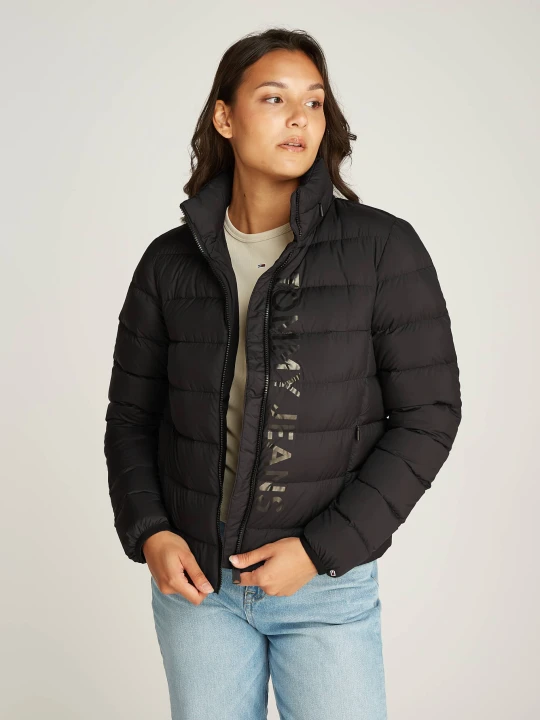 Zdjęcie produktu Tommy Jeans Puchowa kurtka | Regular Fit czarny