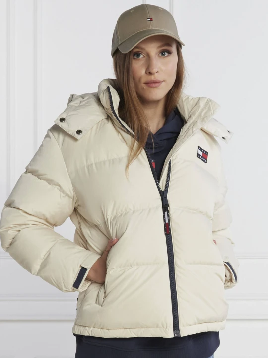 Zdjęcie produktu Tommy Jeans Puchowa kurtka | Regular Fit ecru