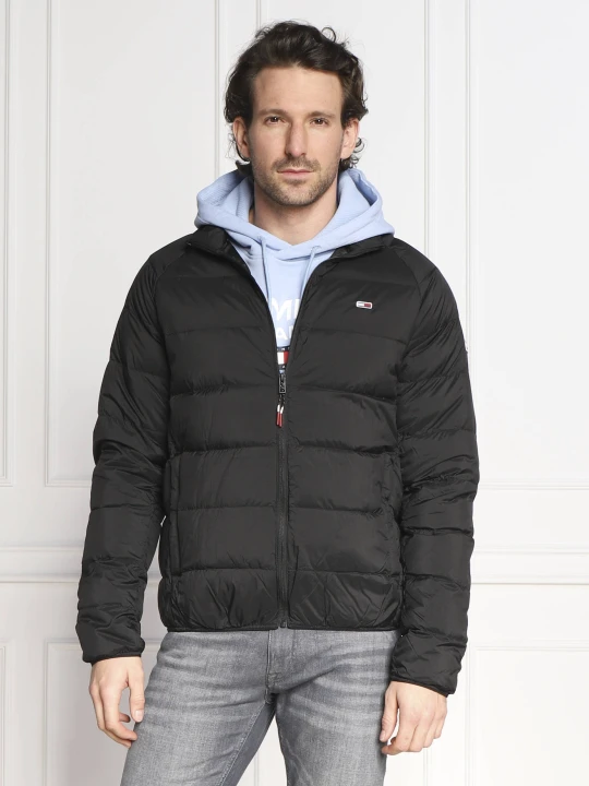 Zdjęcie produktu Tommy Jeans Puchowa kurtka | Regular Fit czarny