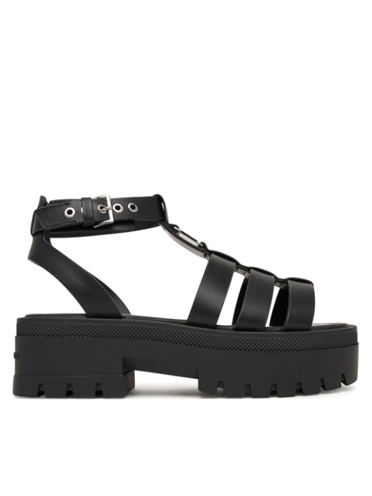 Zdjęcie produktu Tommy Jeans Sandały Tjw Fisherman Leather Max Sandal EN0EN02943 Czarny