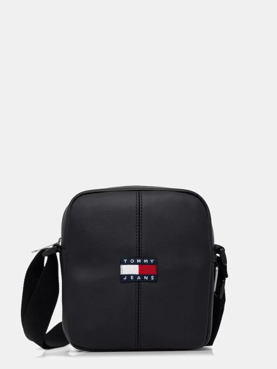 Zdjęcie produktu Tommy Jeans saszetka na ramię męska z imitacji skóry czarny